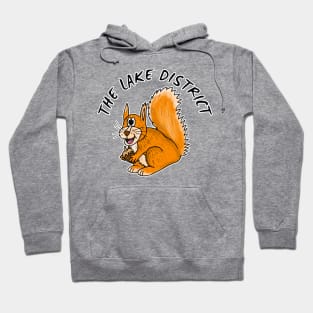 The Lake District Red Squirrel Cumbria Hoodie